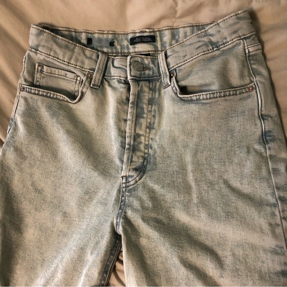 Straight leg high rise jeans - Picture 3 of 10